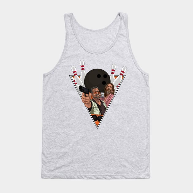 Lebowski – Bowling Tank Top by andrew_kelly_uk@yahoo.co.uk